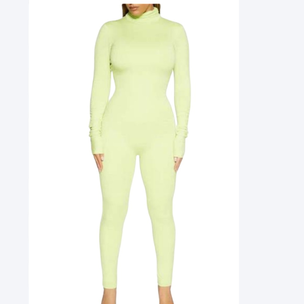 Naked wardrobe lime green jumpsuit - Picture 8 of 8